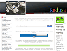 Tablet Screenshot of en.kadusa.com